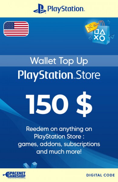 PSN Card $150 USD [US]